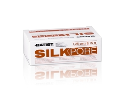 SILKPORE - Fixační náplast z umělého hedvábí, 5 cm x 9,15 m, KRAB (6 kusů)