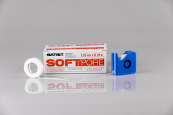 SOFTPORE - Fixační náplast z netkaného textilu, 1,25 cm x 9,15 m, KRAB (24 kusů)