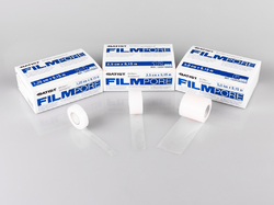 FILMPORE - Fixační náplast z porézní transparentní fólie, 1,25 cm x 9,15 m, KRAB (24 kusů)